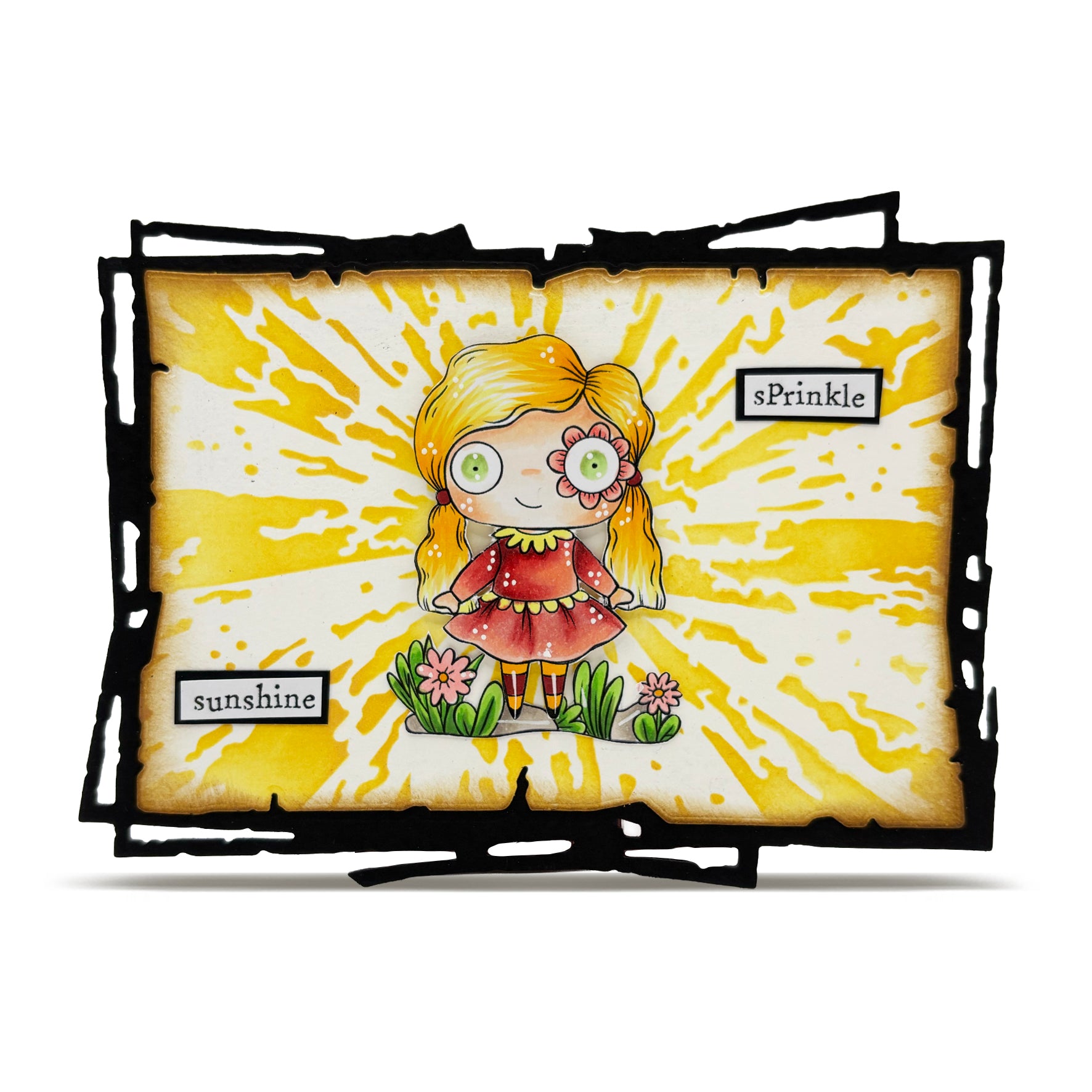 AALL & Create PC-259 Daybreak Pulse sjablong 15x15 cm