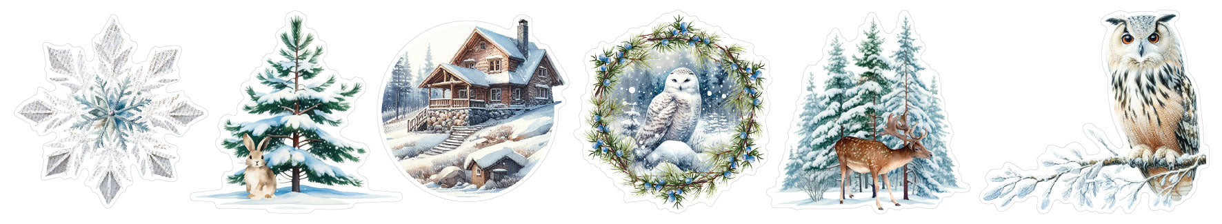Studio Light Essentials klistremerker Winter Wonderland 5 m