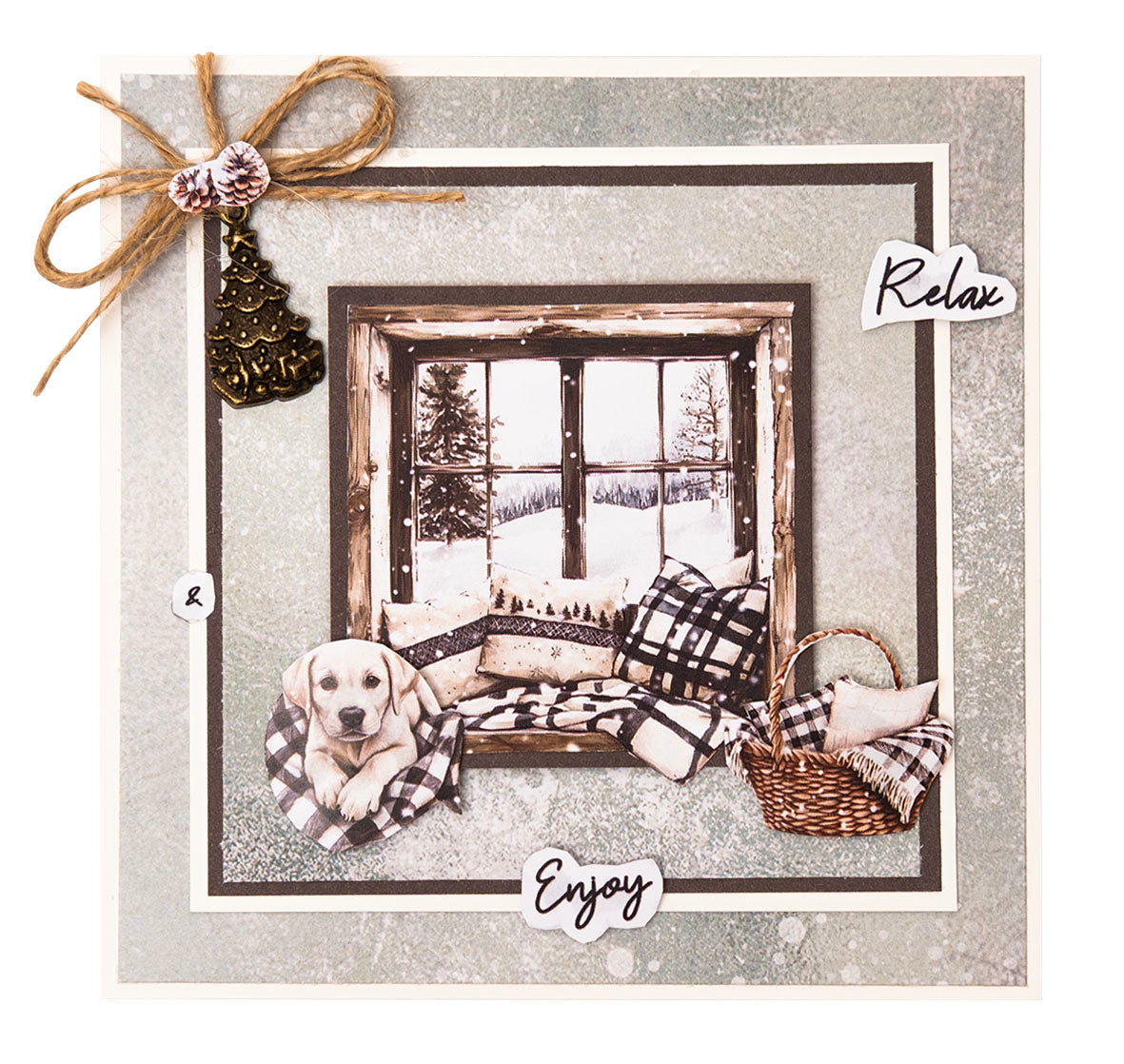 Studio Light Essentials Snowy Winter Days papirblokk 28 ark