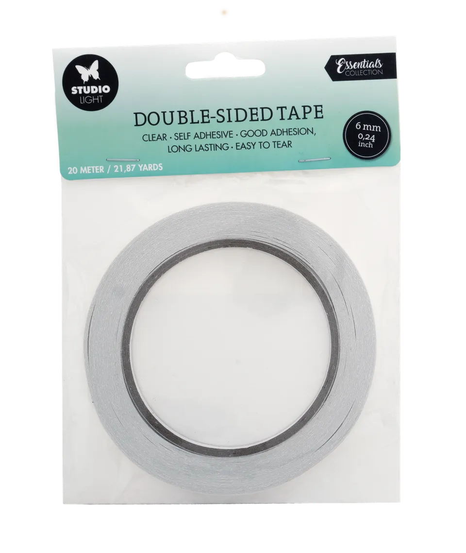 Studio Light Essentials dobbeltsidig tape 6 mm 20 m