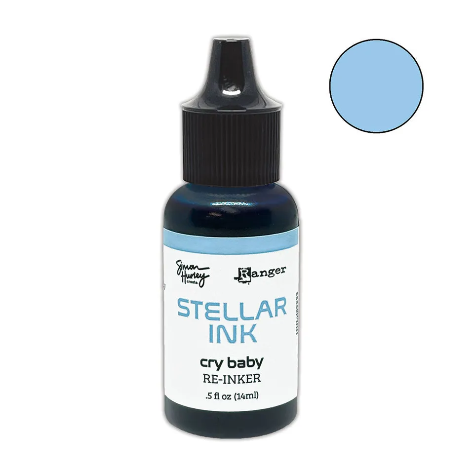 Simon Hurley create Stellar Cry Baby refillblekk blå 14 ml