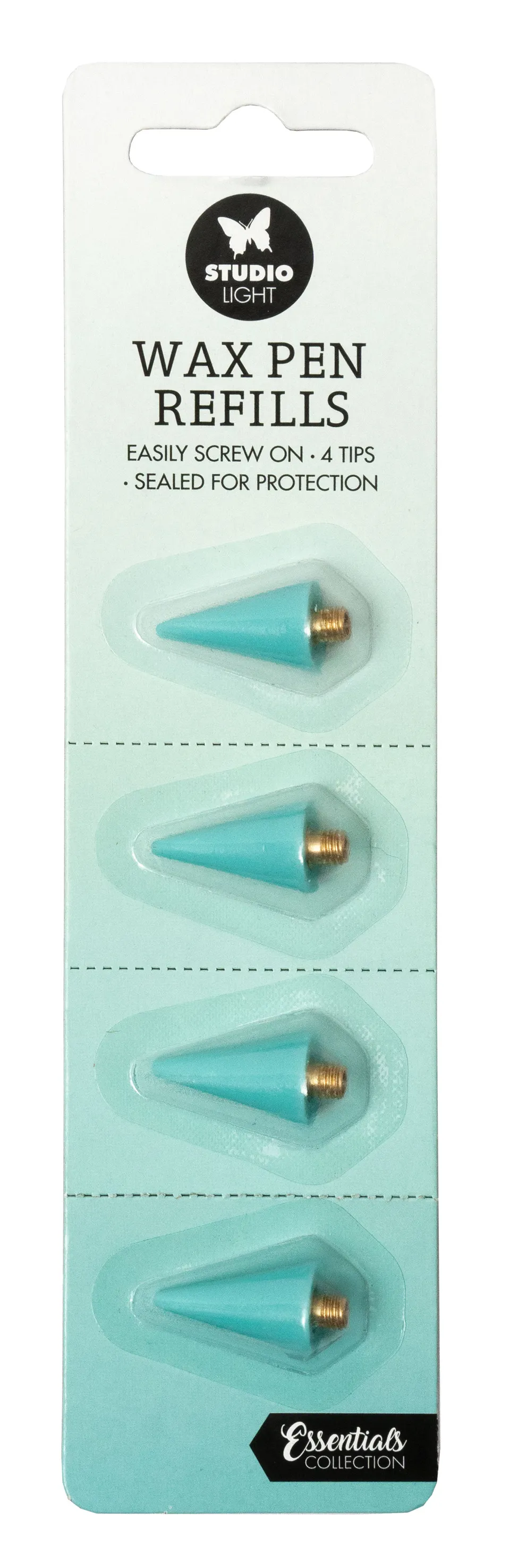Studio Light Essentials Wax Pen Replacement Tips vokspenn 4 stk presisjon