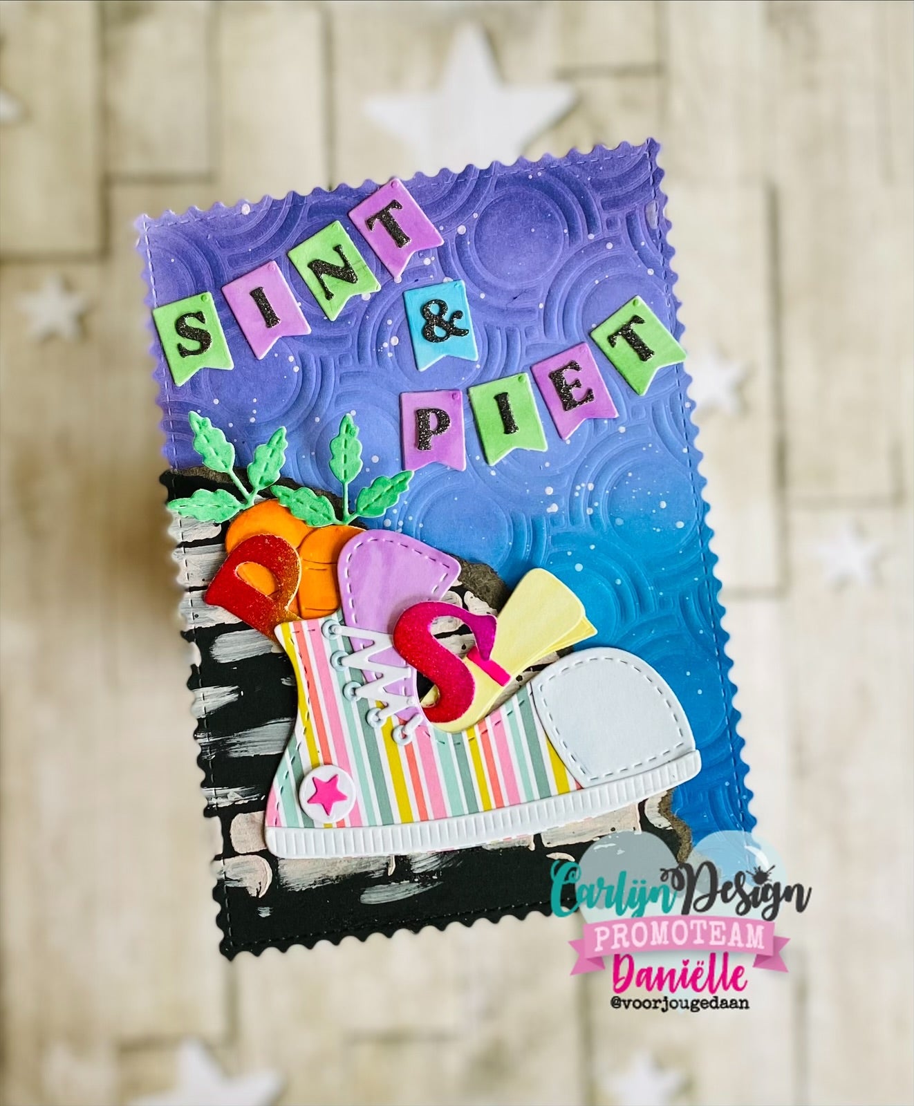 CarlijnDesign Sint's Schoenen CDSN-0335 dies sko sinterklaas