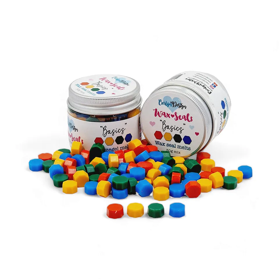 CarlijnDesign CDWX-0057 voksmelts basics 30 g 4 farger