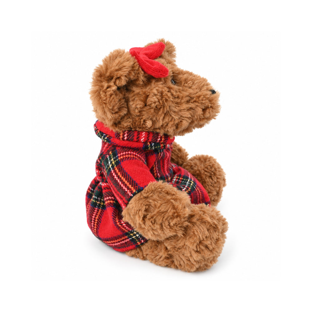 KaiserCraft Kids Christmas Rosie teddybjørn med sløyfe