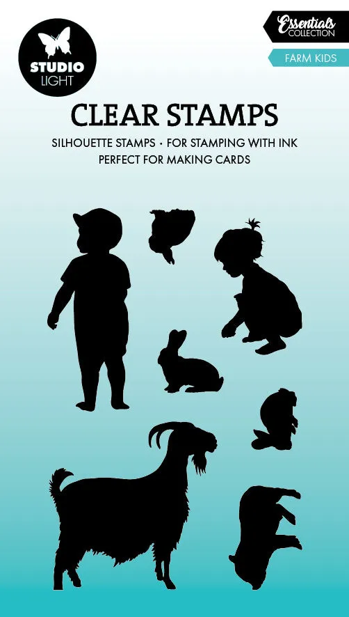 Studio Light Essentials Farm Kids stempel barn