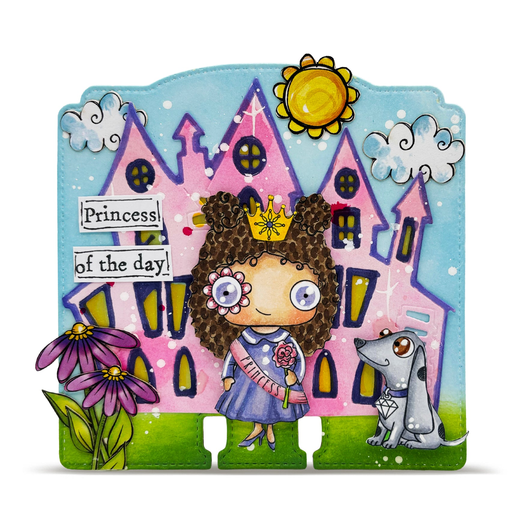 Aall and Create TP-1361 Princess of the Day A7 stempelsett