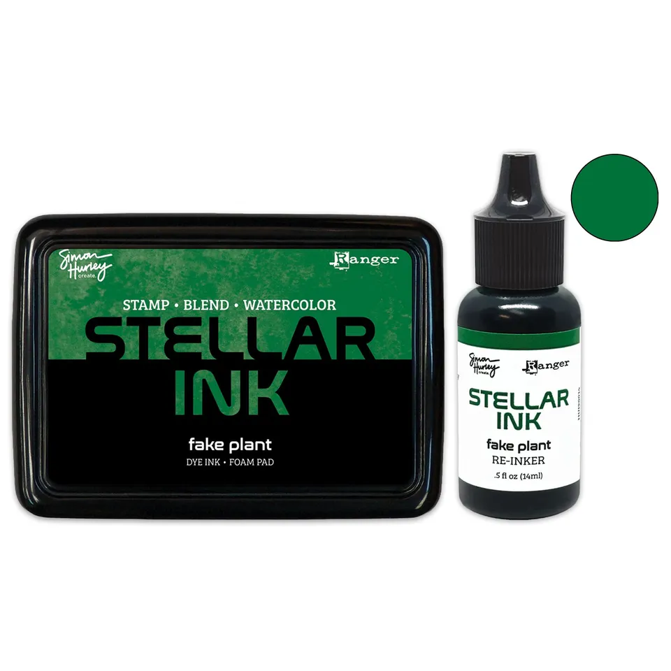Ranger Stellar Fake Plant stempelpute + refill – grønn