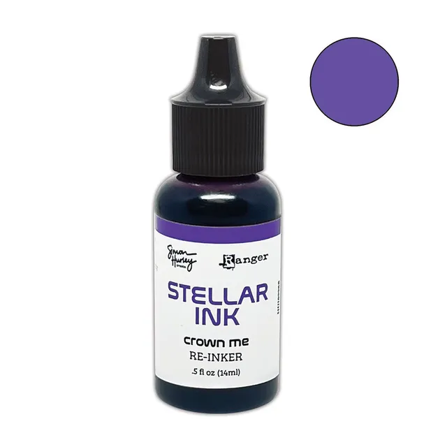 Simon Hurley create Stellar Crown Me reinker dye-blekk 0,5 oz