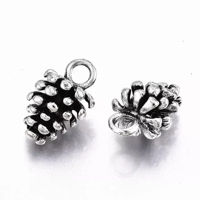 Korthobby Pine Cone Kongle metallpynt kongle
