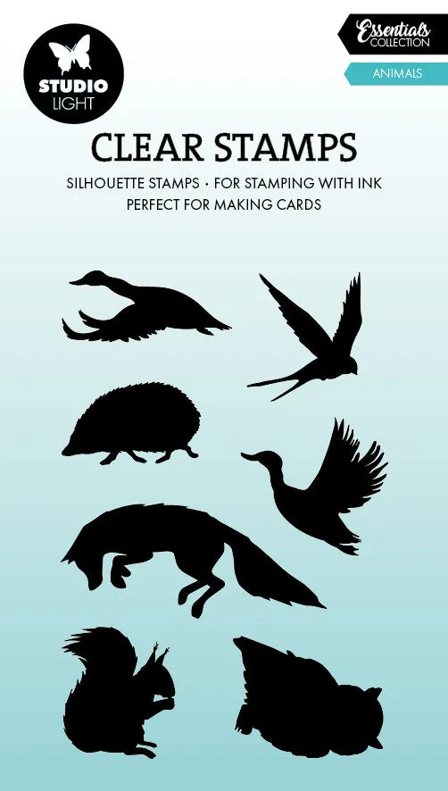 Studio Light Essentials Silhouette stempel dyr silhuett