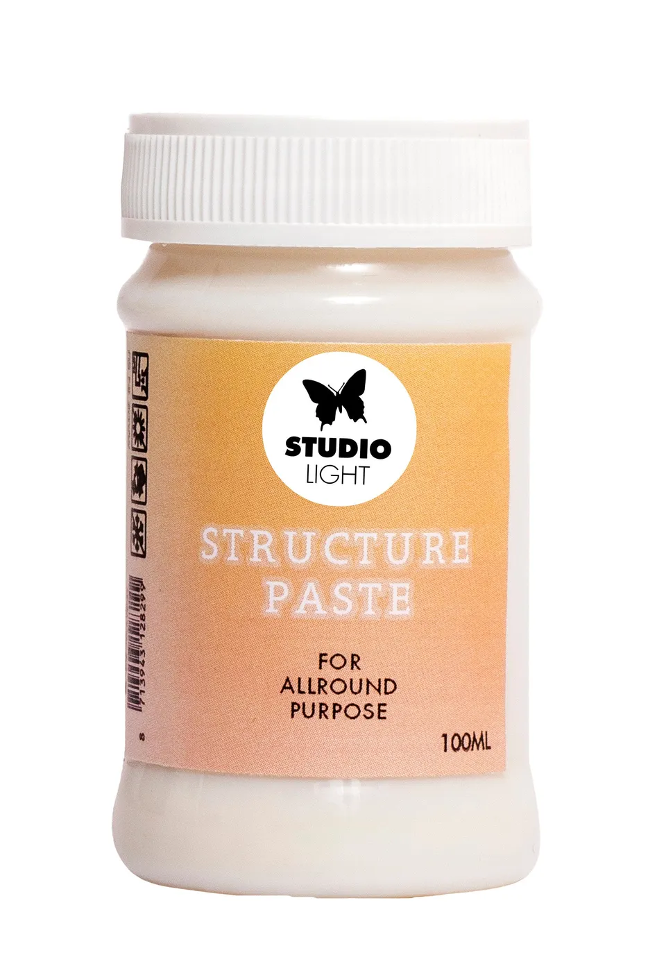 Studio Light Essentials Structure Paste strukturpasta 100 ml hvit