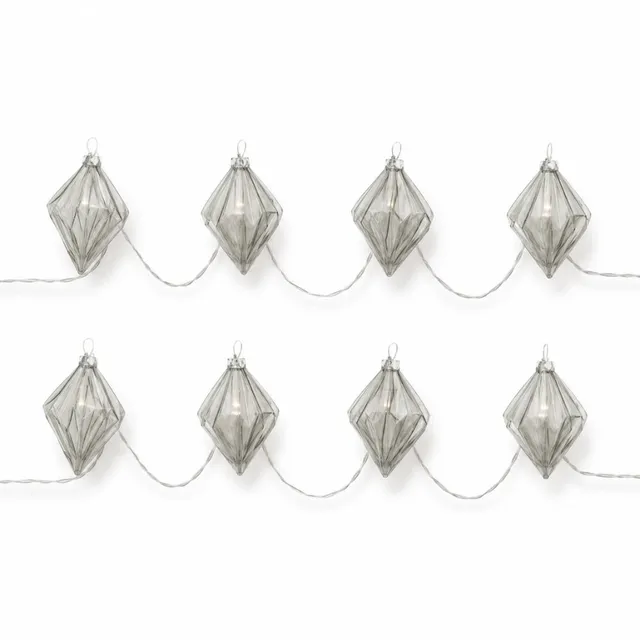 KaiserCraft Plum Pudding lyslenke Diamond batteri 1,35m