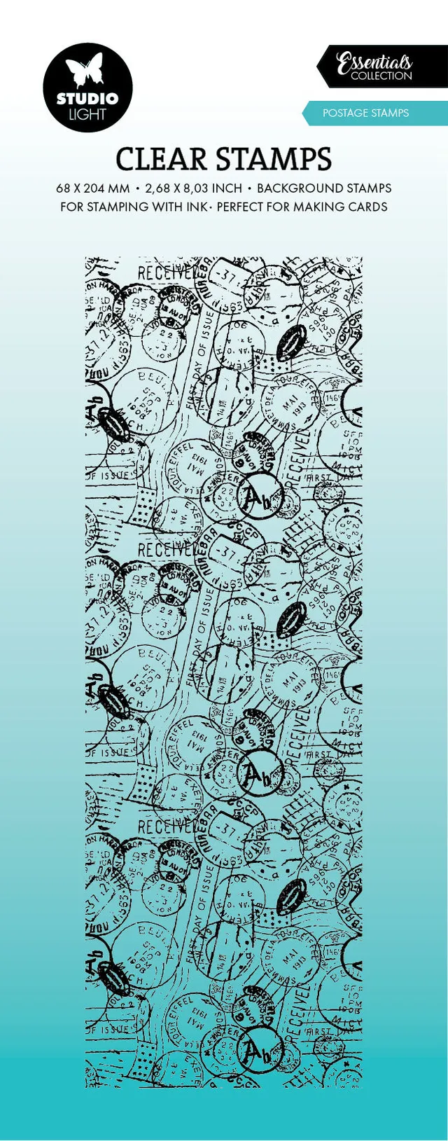 Studio Light Essentials Postage stamps stempel frimerke