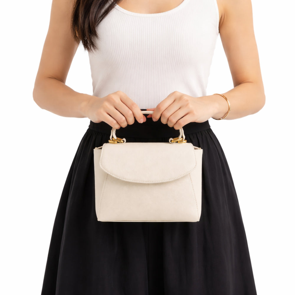 K&Co Journey Handle skulderveske beige 20 cm
