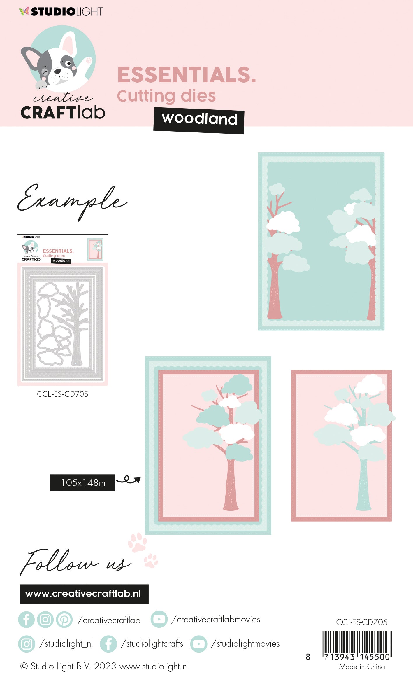 Creative Craftlab Essentials Woodland dies skog