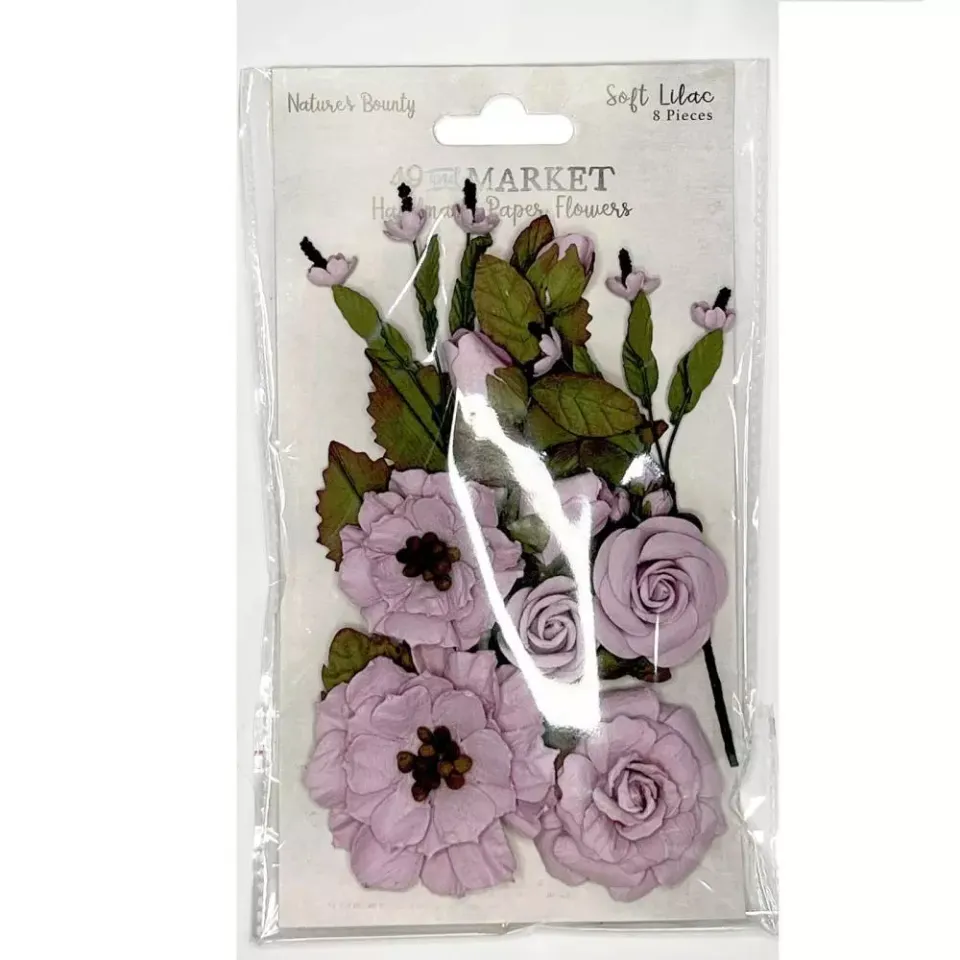 49 and Market Nature's Bounty papirblomster Soft Lilac
