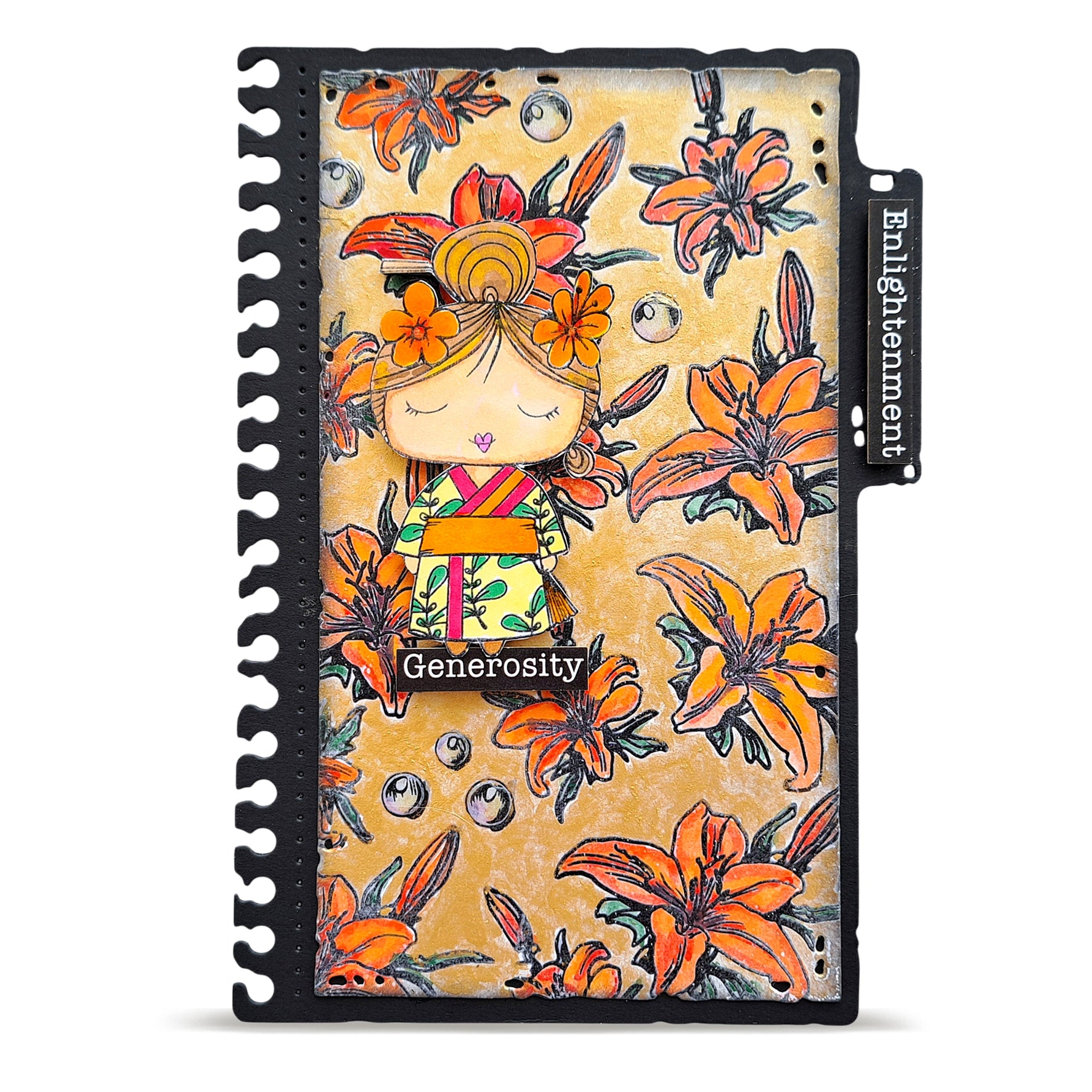 Aall and Create TP-1347 Bubbly Toucan stempelsett A6 tukan