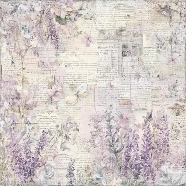 Reprint Timeless Wild Garden mønsterpapir 30x30