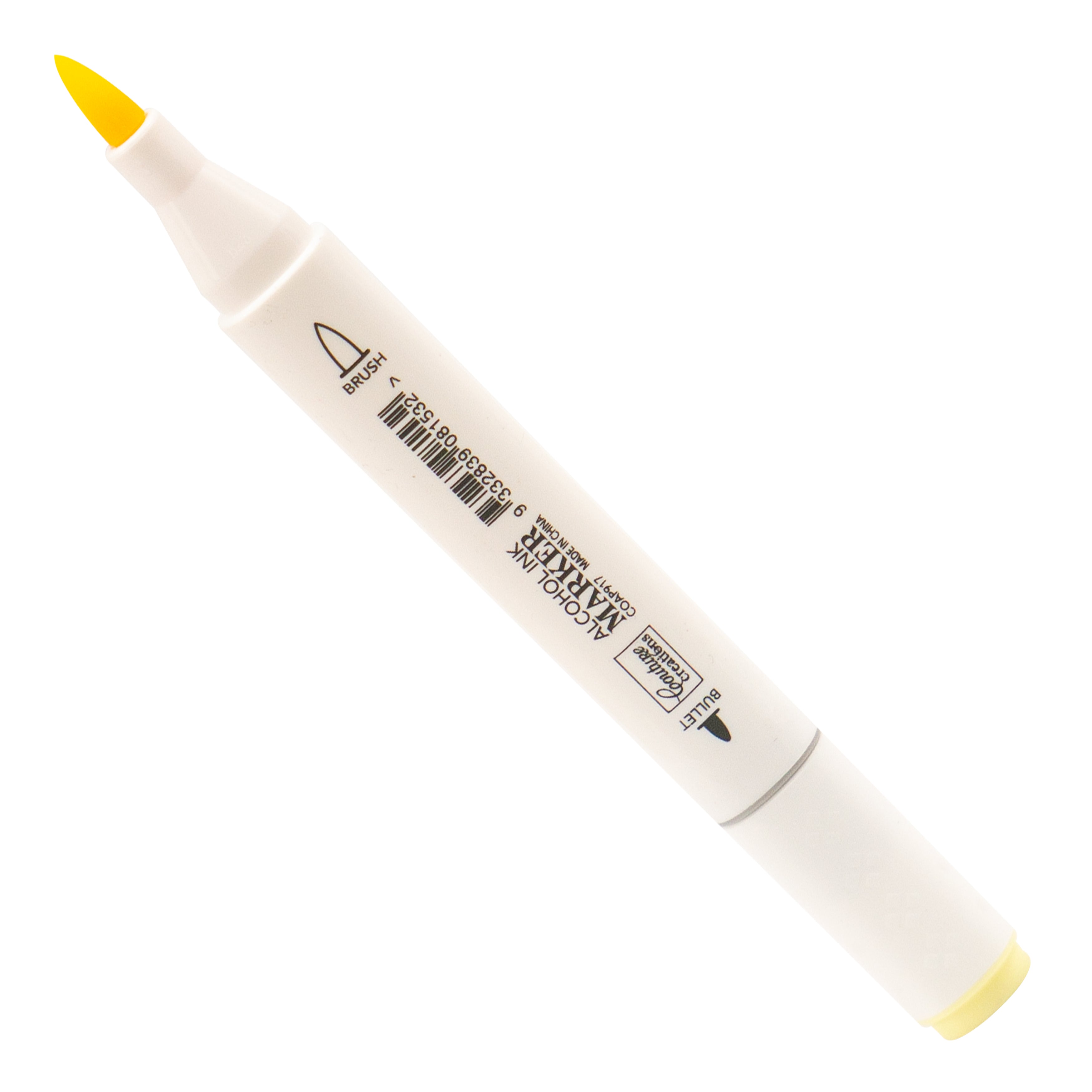 Couture Creations Twin Tip Baby Yellow tusj pastellgul dobbel