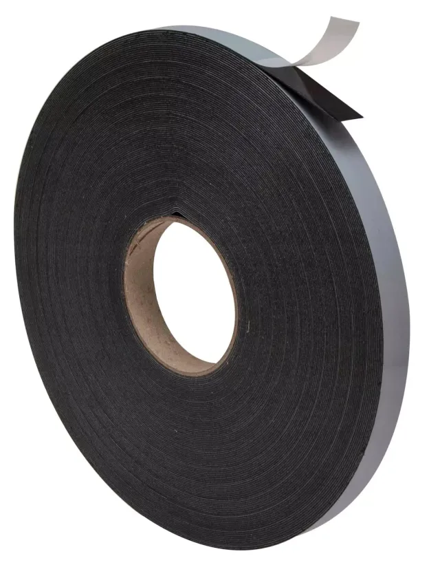 Korthobby Tape 9 mm 2 mm 25 m svart foamteip