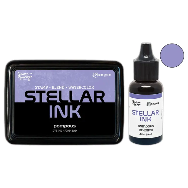 Ranger Simon Hurley Stellar Pompous stempelpute med refill