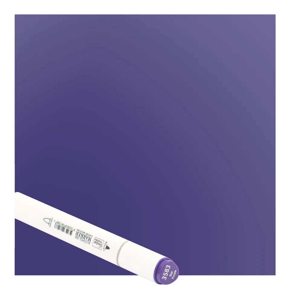 Couture Creations Twin Tip alkoholmarkør Star Purple tusj
