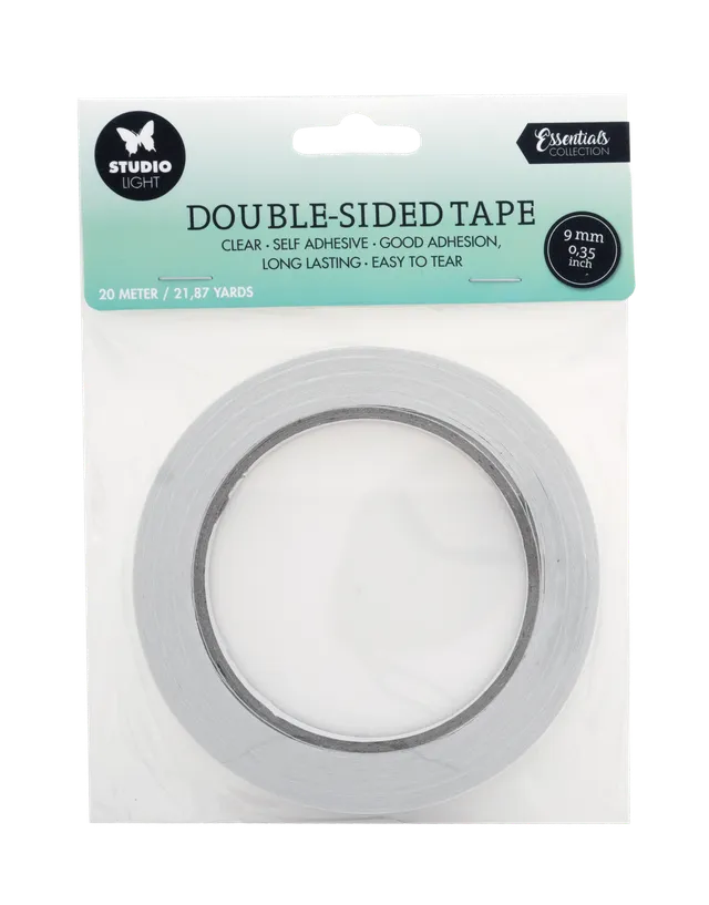 Studio Light dobbeltsidig tape 9 mm 20 m