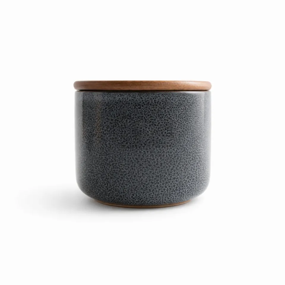 KaiserCraft Lake House krukke slate speckle liten