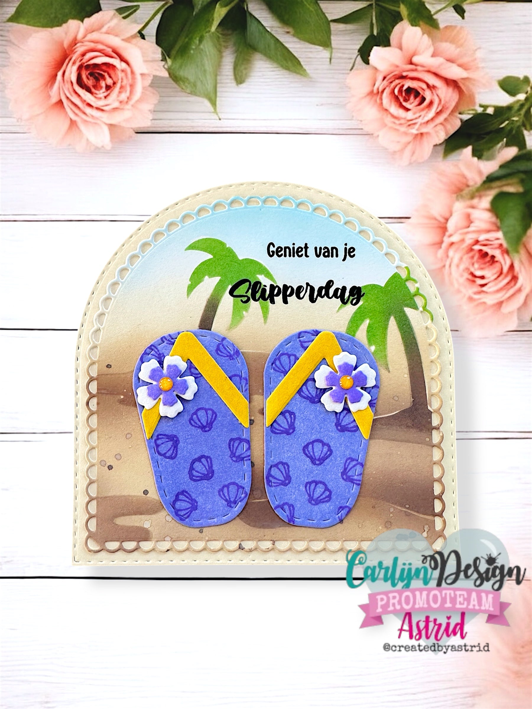 CarlijnDesign Flip Flop Friends CDSN-0313 dies sommer