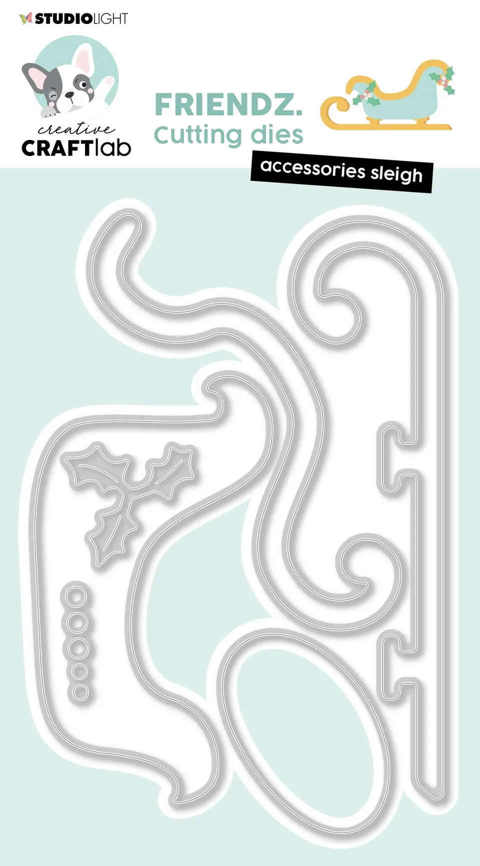 Studio Light Friendz Accessoires Sleigh dies kane