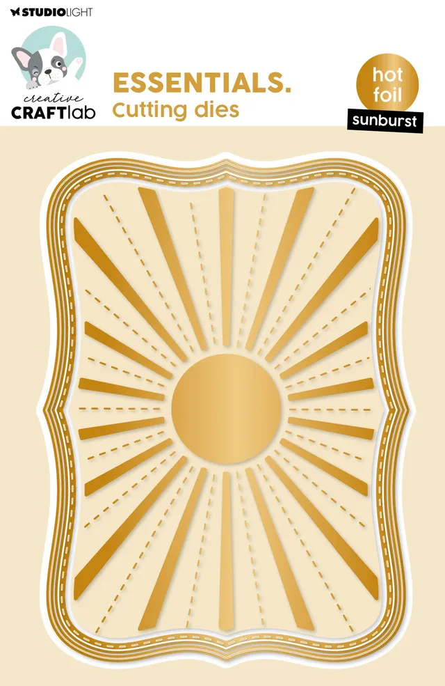 Studio Light Creative Craftlab Sunburst hotfoilplate
