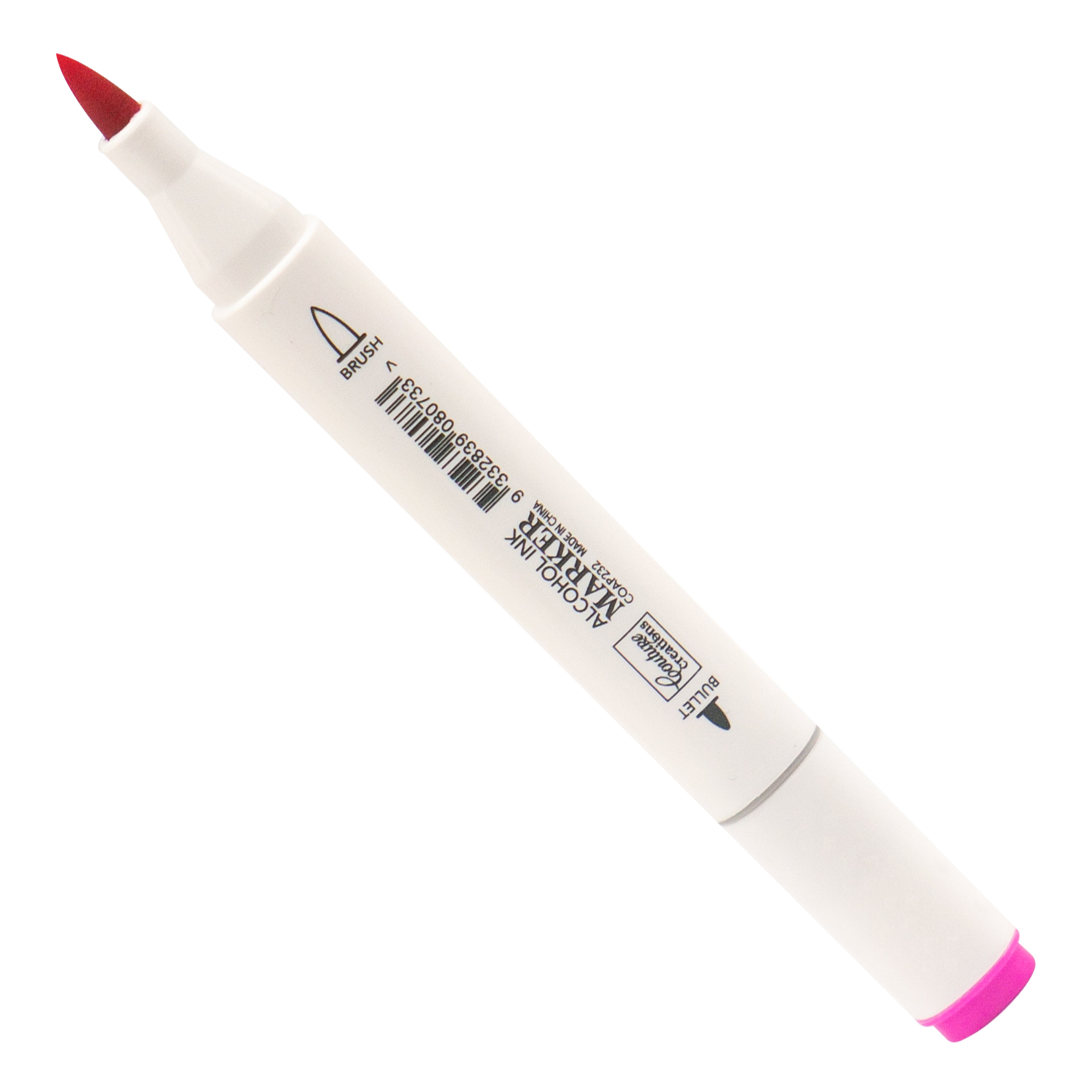 Couture Creations Twin Tip Peach Red alkoholtusj dobbel tupp
