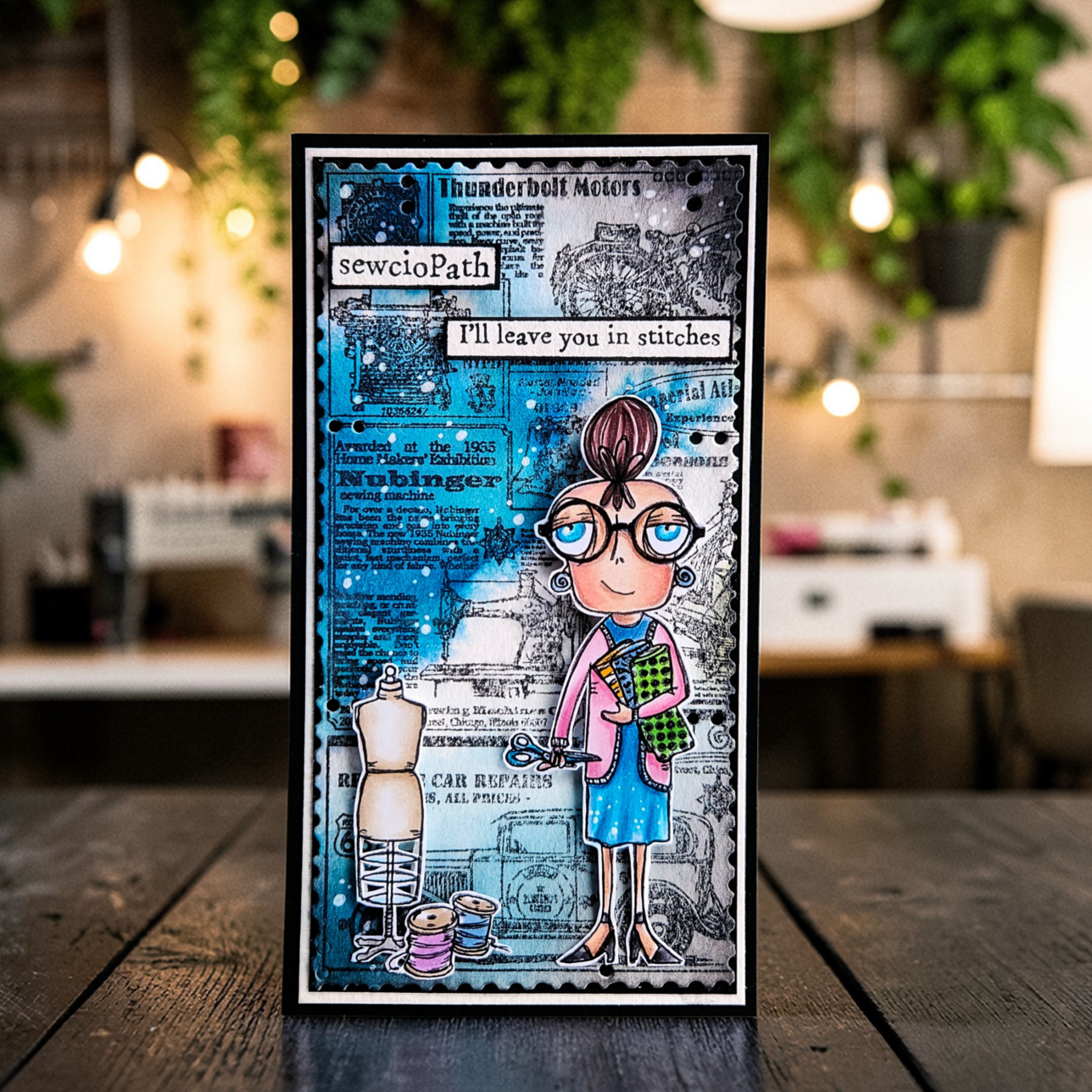 AALL & Create TP-1343 Global Gazette clearstamp A6 avis