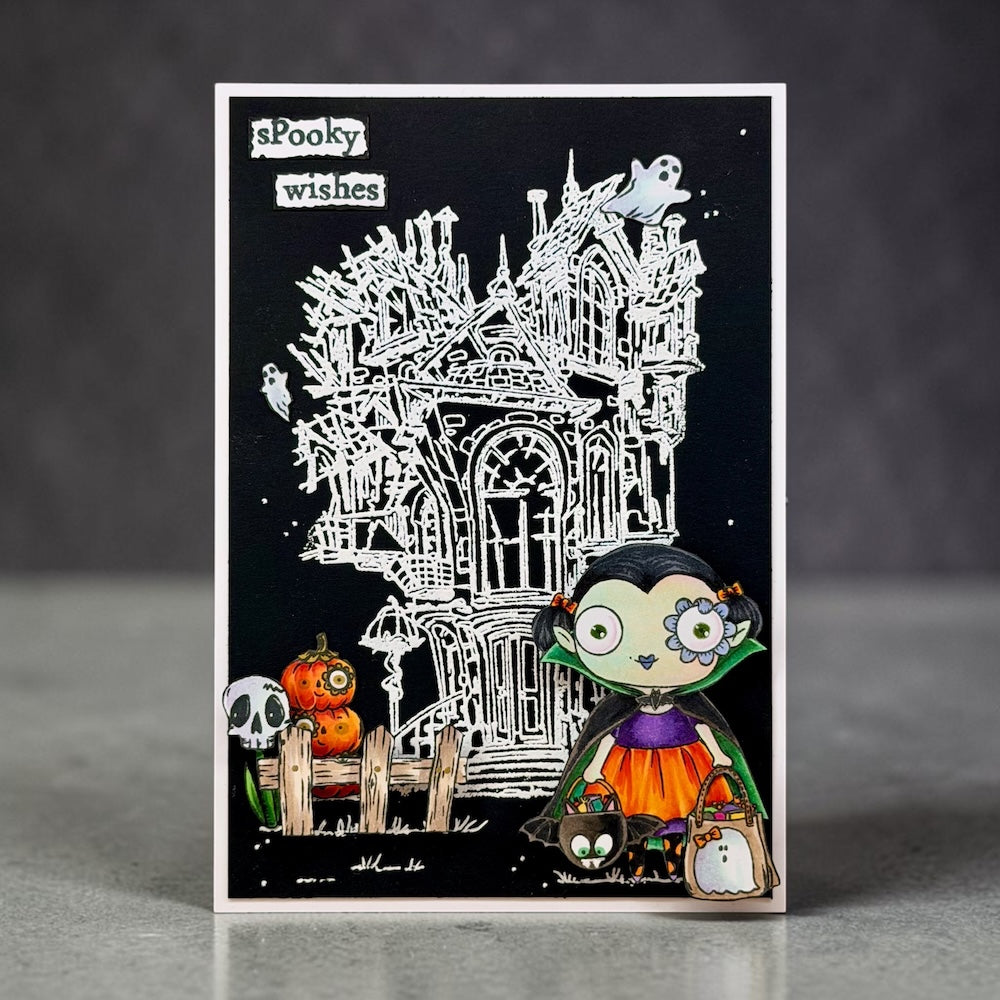 Aall and Create TP-1416 Almost Scary stempelsett A7 halloween