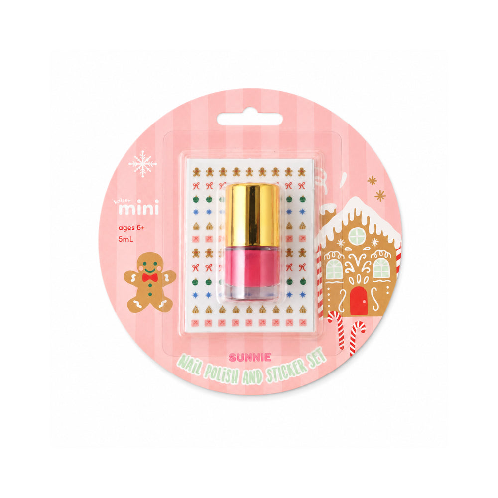 KaiserCraft Sunnie neglesett Holly Jolly julesett