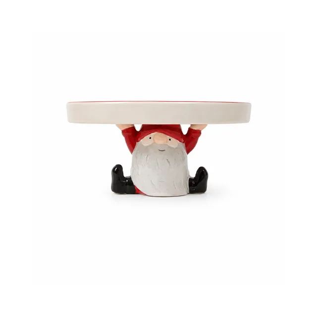 KaiserCraft Santa Stand kakefat jul dolomitt