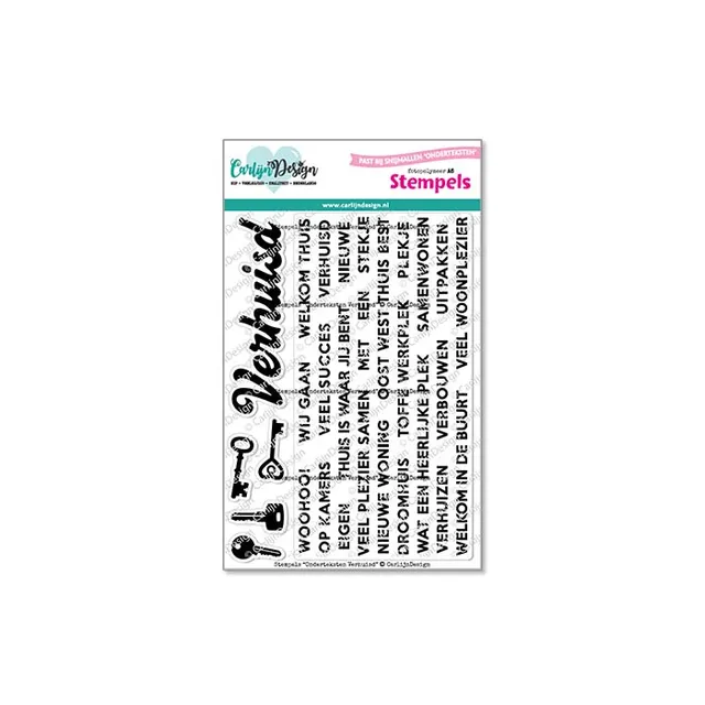 CarlijnDesign CDST-0139 stempel flytting A6