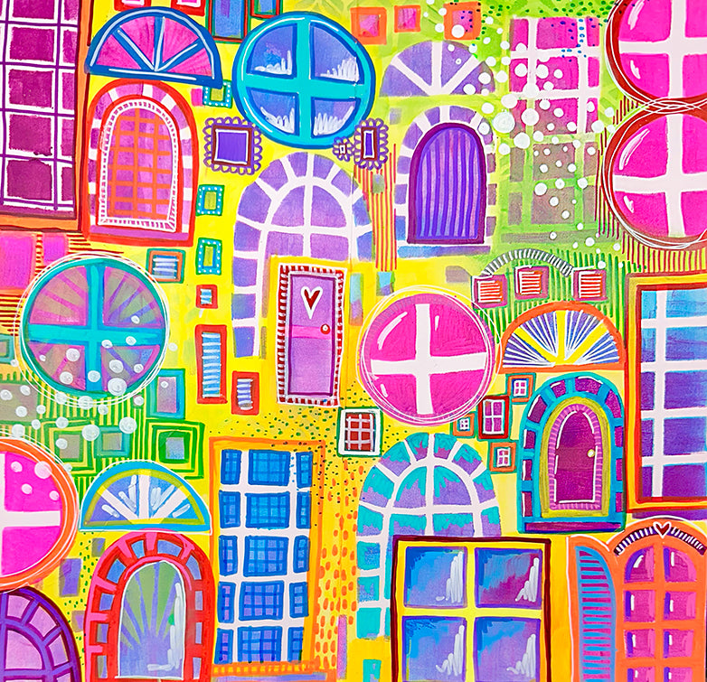 Studio Light Art by Marlene sjablong window mix