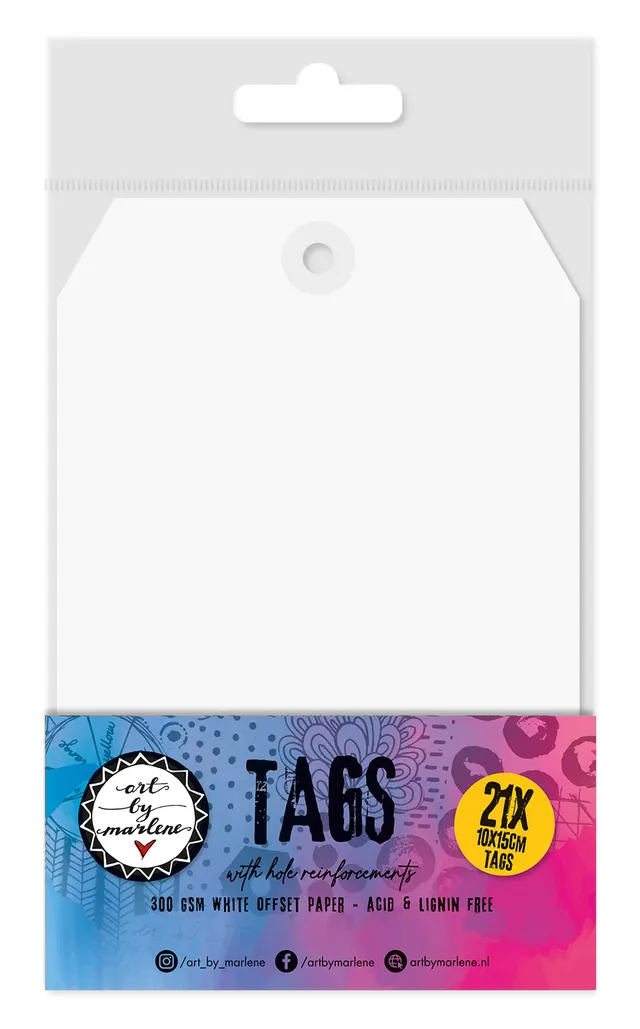 Art by Marlene Essentials Tags hullforsterkning 21 stk