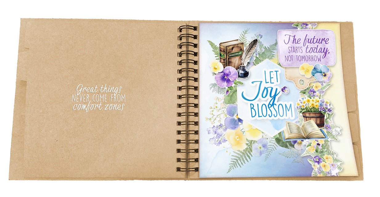 Studio Light Essentials journal kraft 15x15 cm spiral