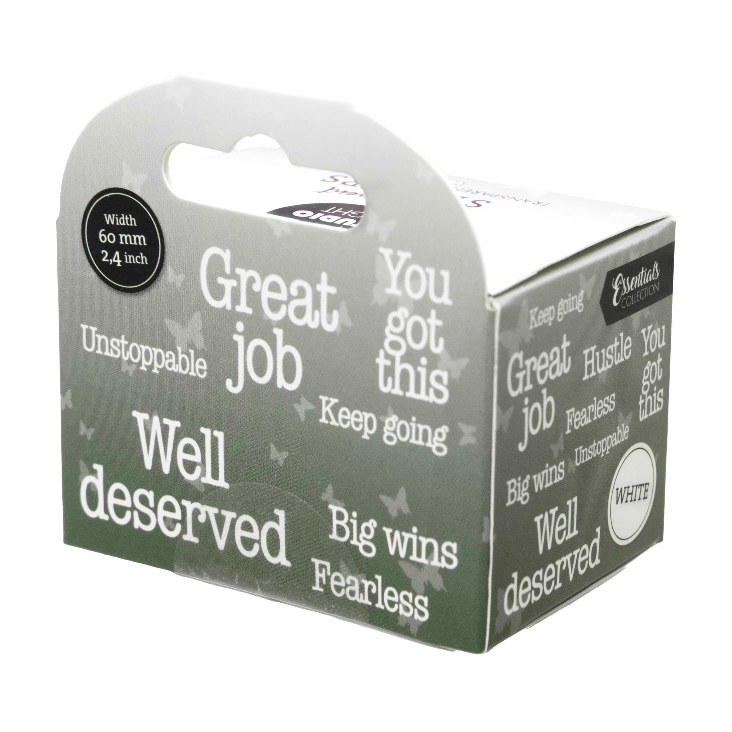 Studio Light Essentials White Big Wins stickers 5 meter