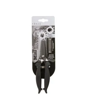 Tim Holtz Mini Recoil Snips minisaks med fjær