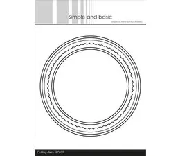 Simple and Basic Card Base rund med innlegg kortemne