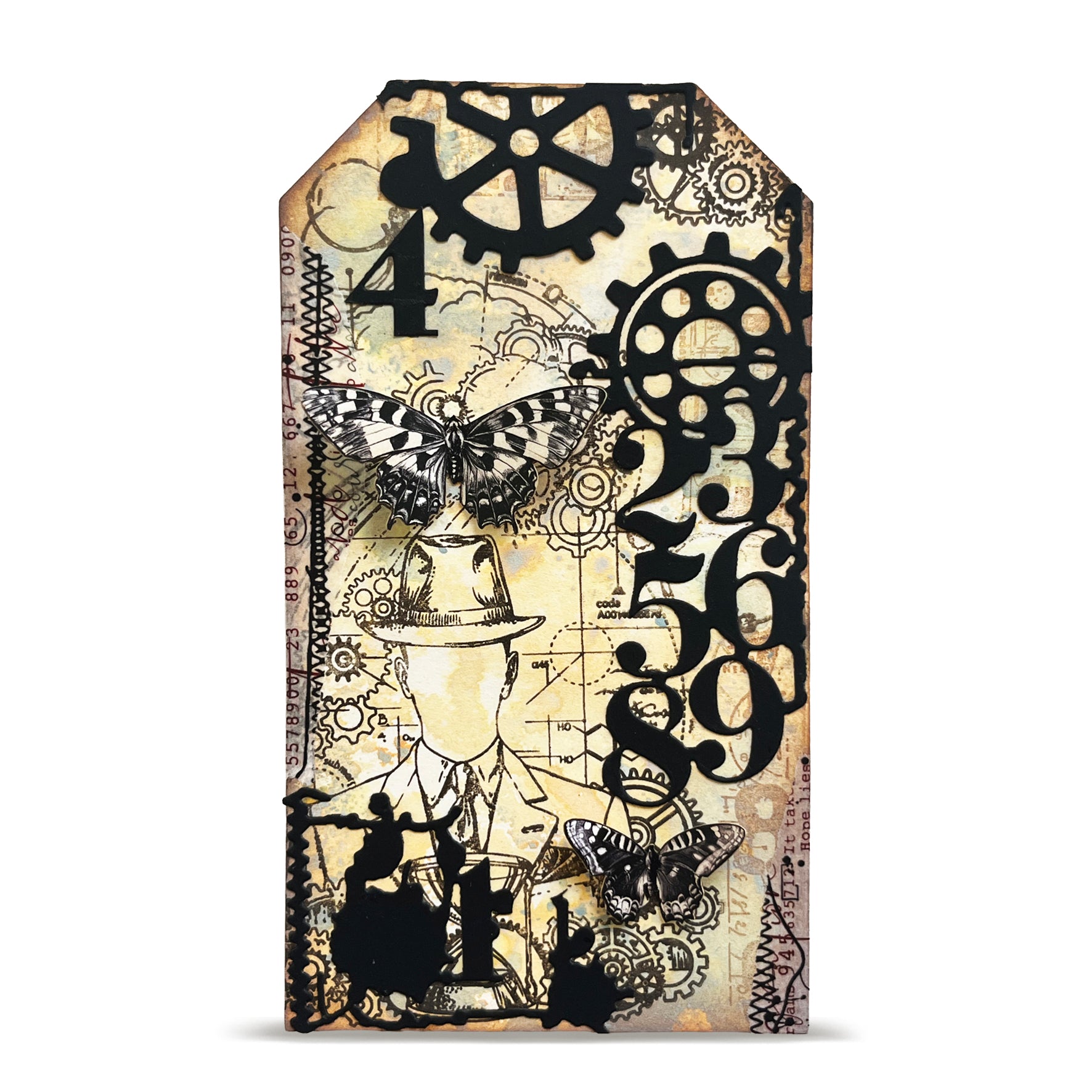 AALL & Create DI-21 Number Crunching dies 10,4x12,4 cm