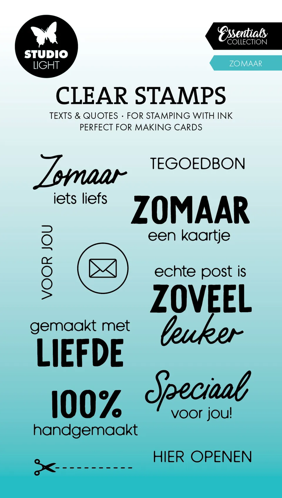 Studio Light Essentials Zomaar klarstempel tekster