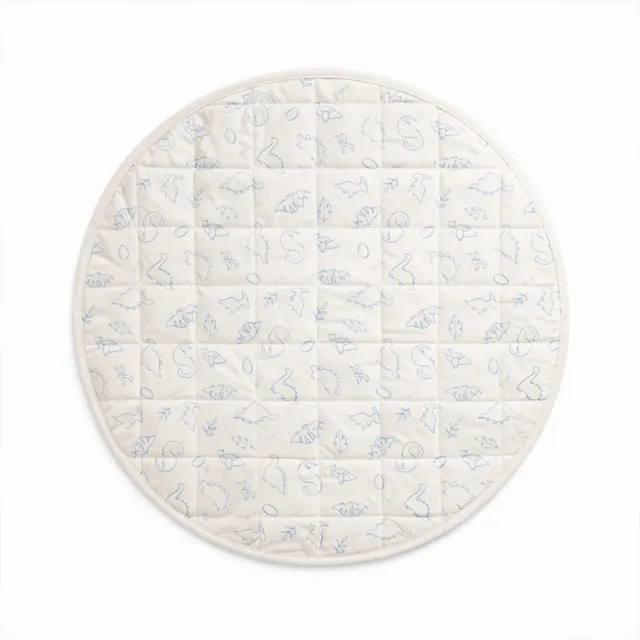 KaiserCraft Wonderland Dino Outline leketeppe 120 cm bomull