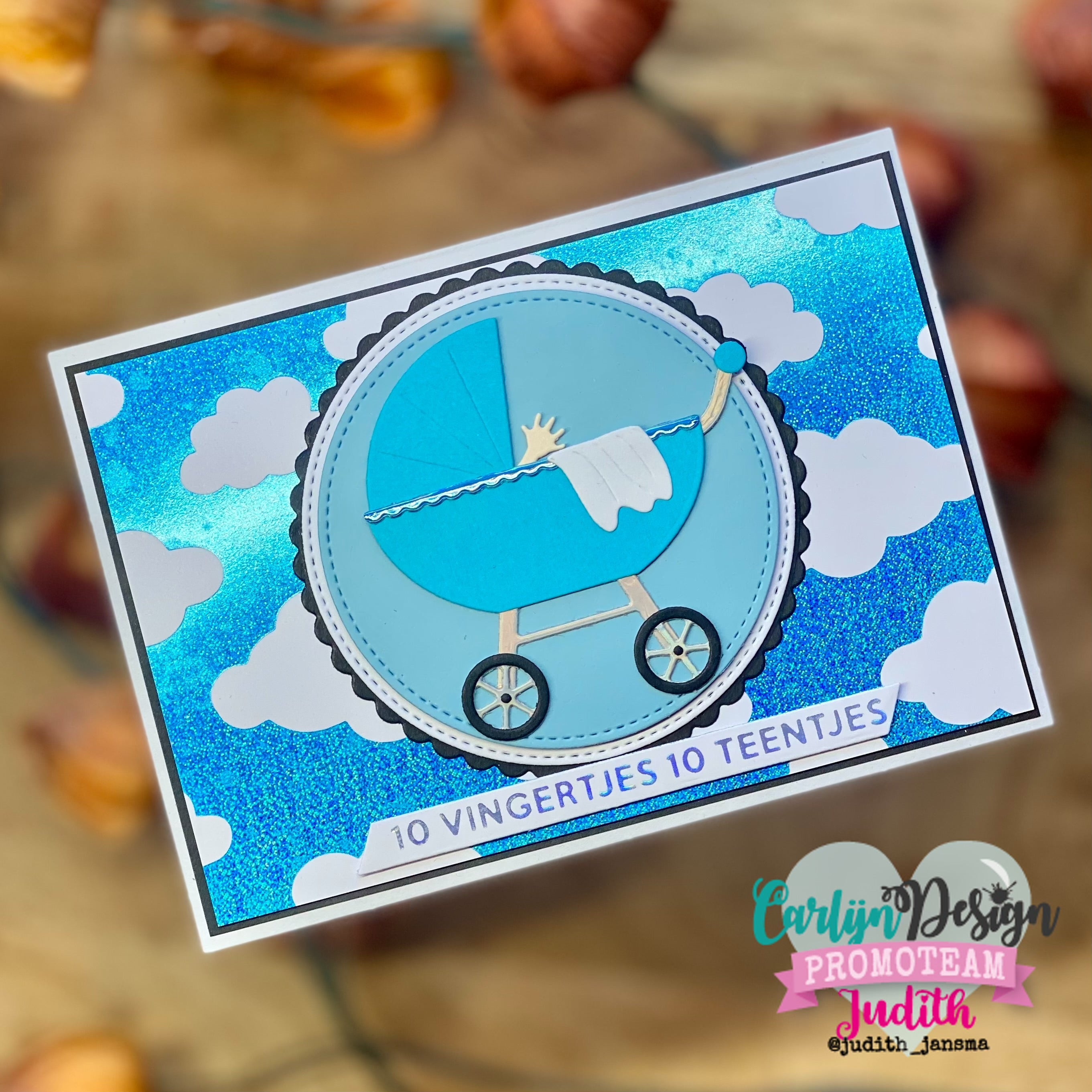 CarlijnDesign CDHF-0079 hot foil baby undertekster