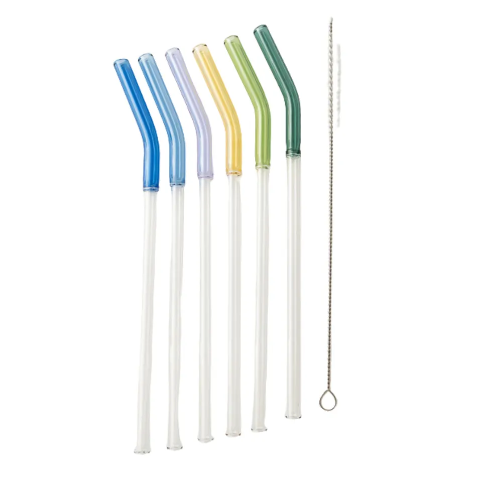 KaiserCraft Indigo Spring glassugerør 6-pk