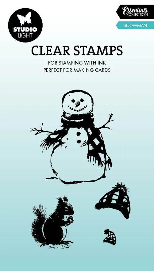 Studio Light Essentials Snowman stempel snømann 56x88